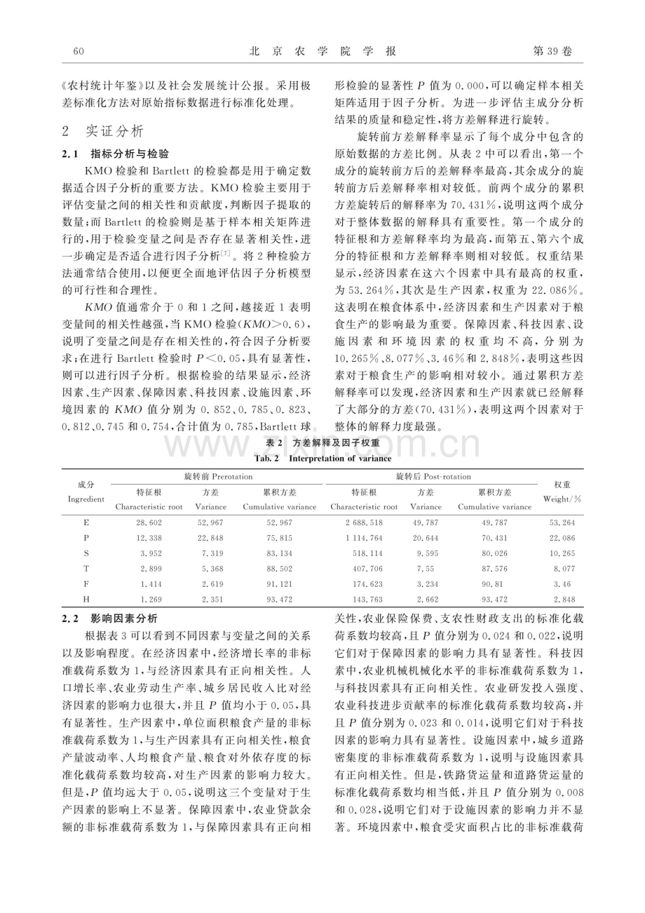 中国粮食安全的影响因素评估与测度研究.pdf_第3页