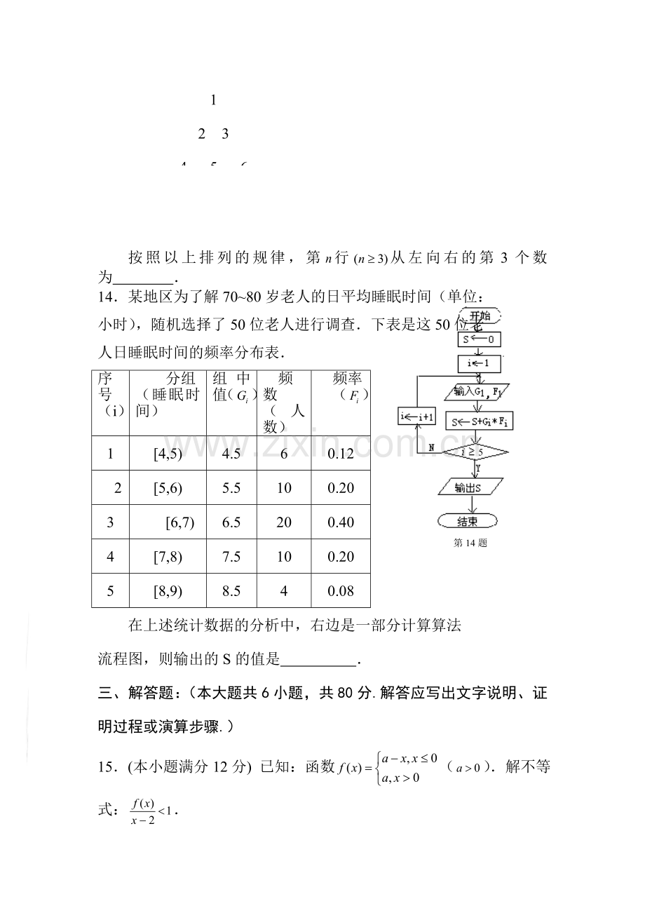 高三数学复习专题综合训练5.doc_第3页