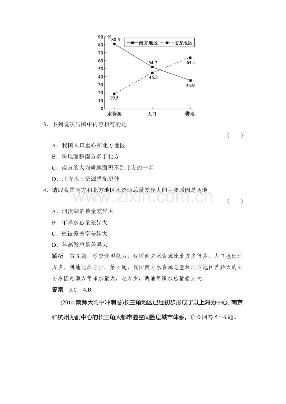 高三地理知识点复习调研检测题17.doc_第2页