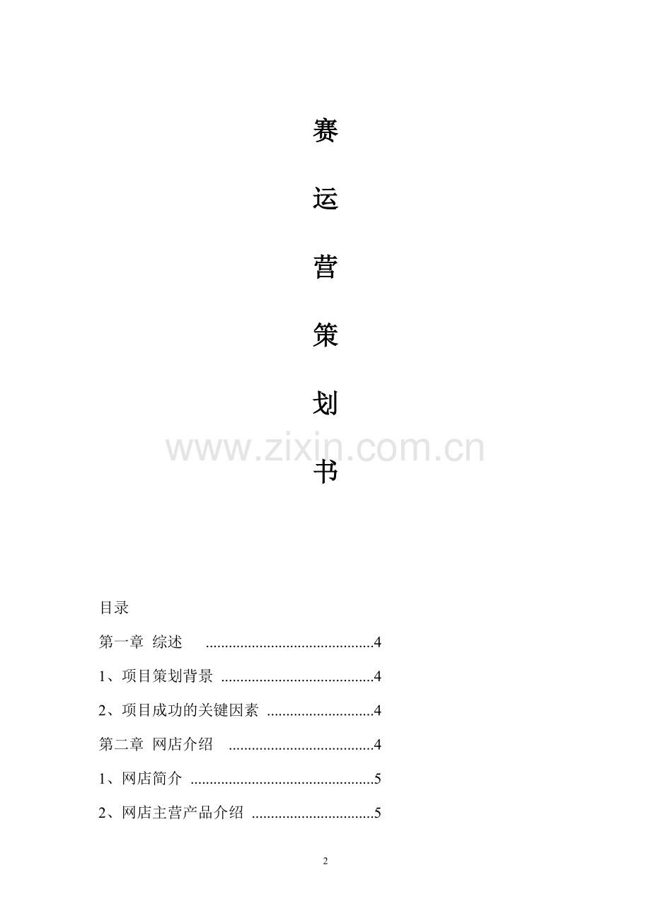 网店运营策划书.doc_第2页