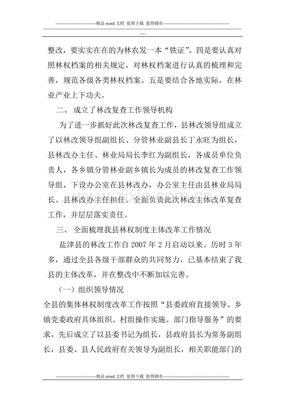 盐津集体林权制度主体改革复查报告.doc_第2页