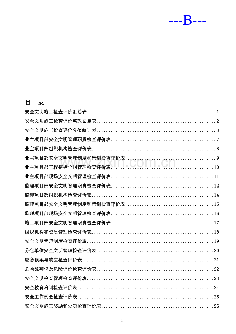 南网安全文明施工检查评价表.doc_第1页