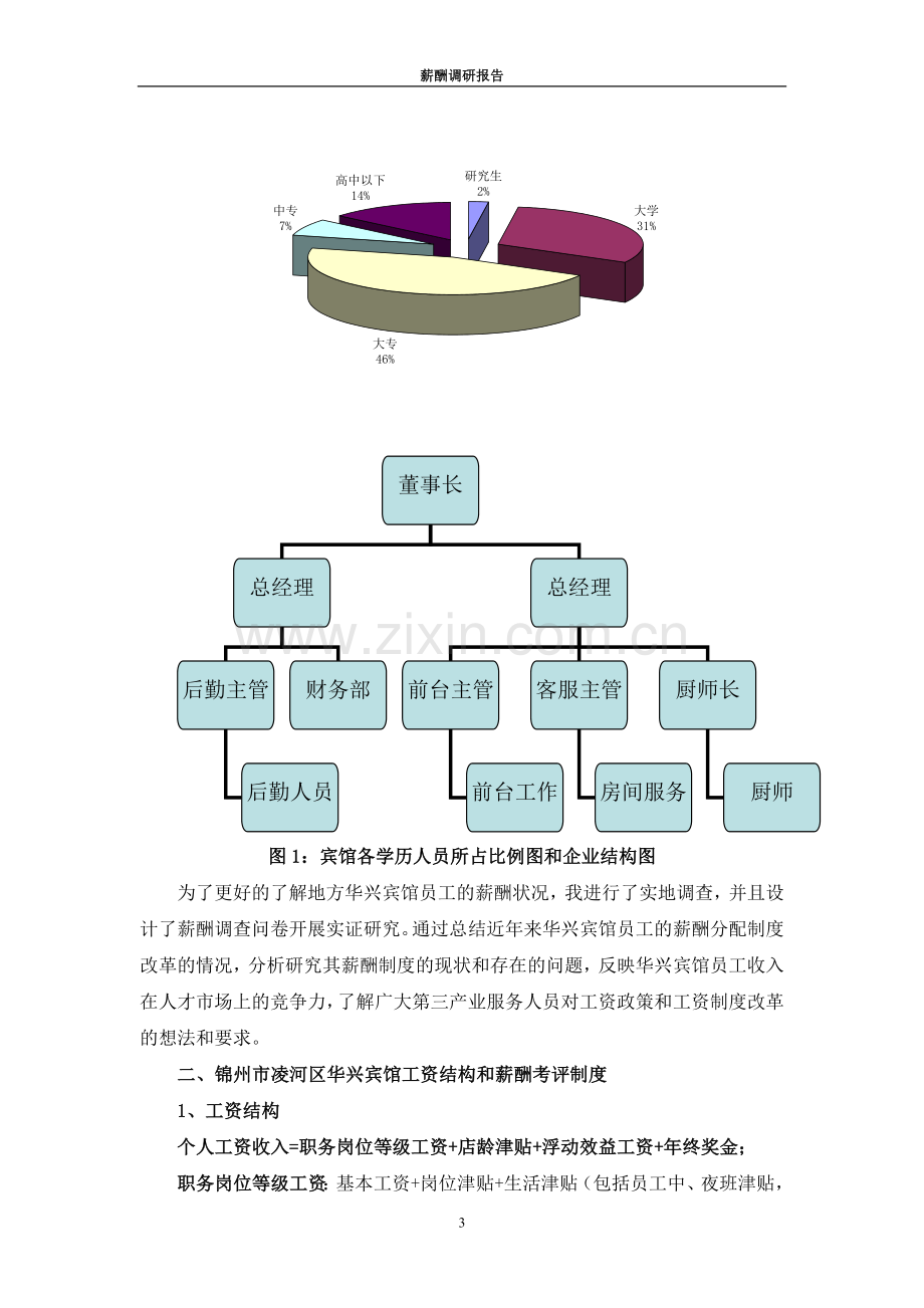 薪酬调研报告-个人问卷调查统计分析(DOC-14页).doc_第3页