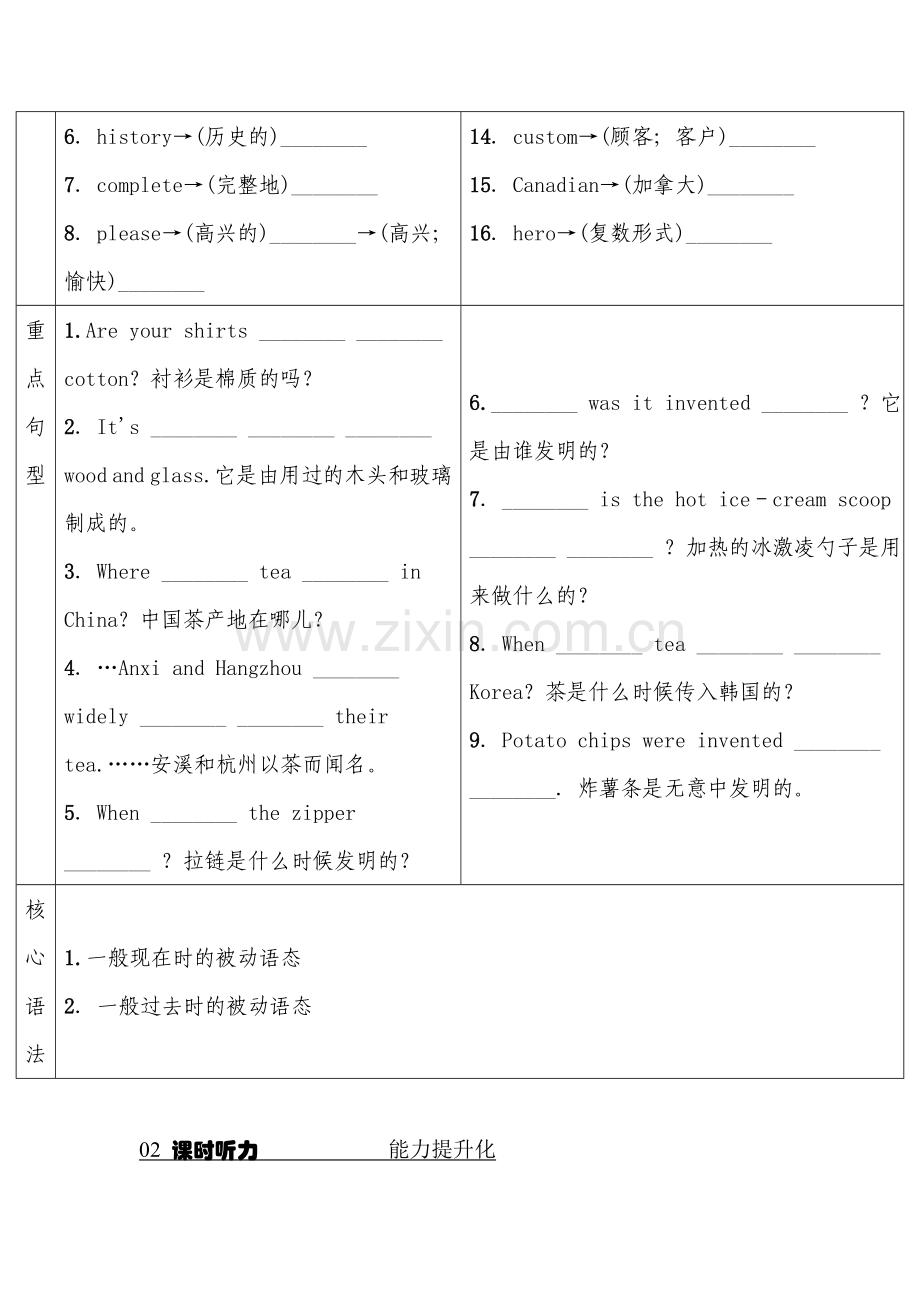 2017届中考英语第一轮复习检测27.doc_第3页