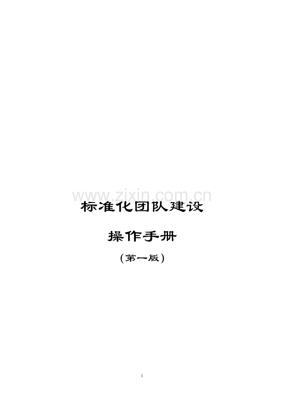 保险公司标准化团队操作手册(第一版).doc_第2页