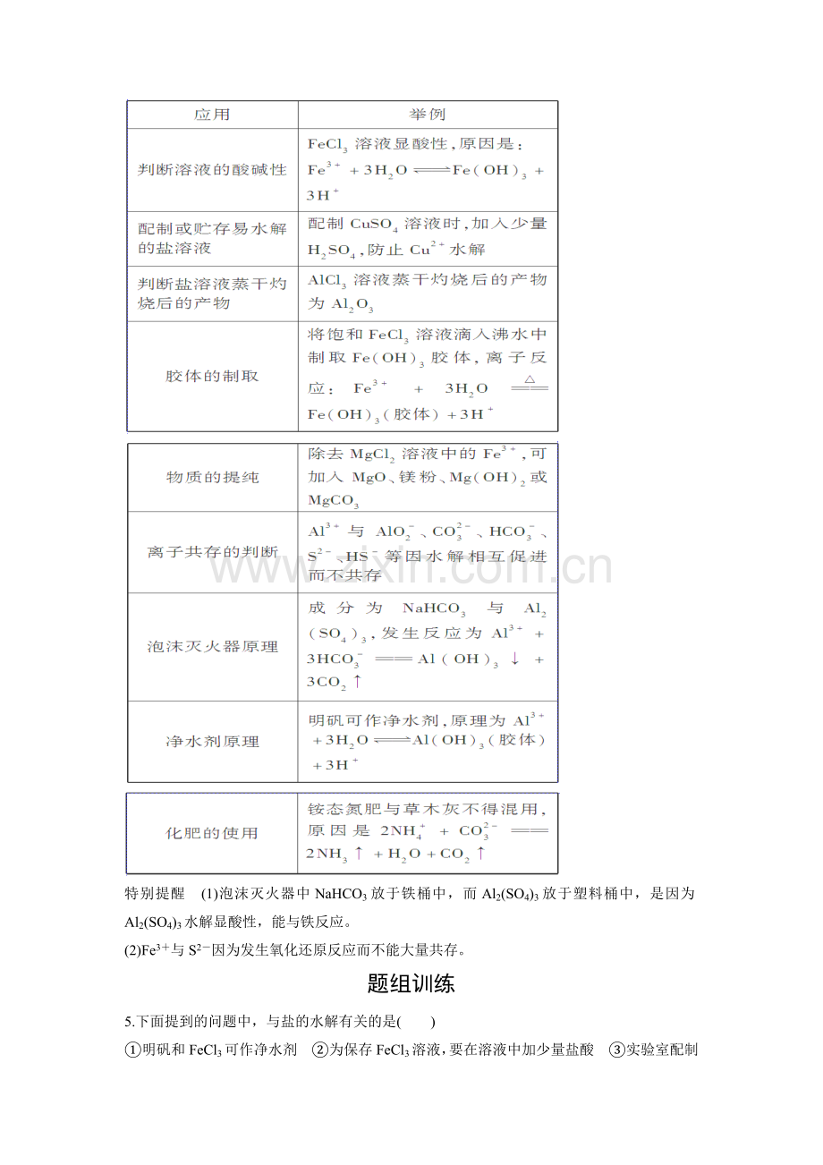 2016届高考化学第一轮复习考点突破训练题25.doc_第3页