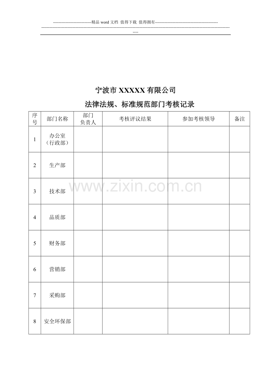 法律法规、标准规范培训考核记录..doc_第3页