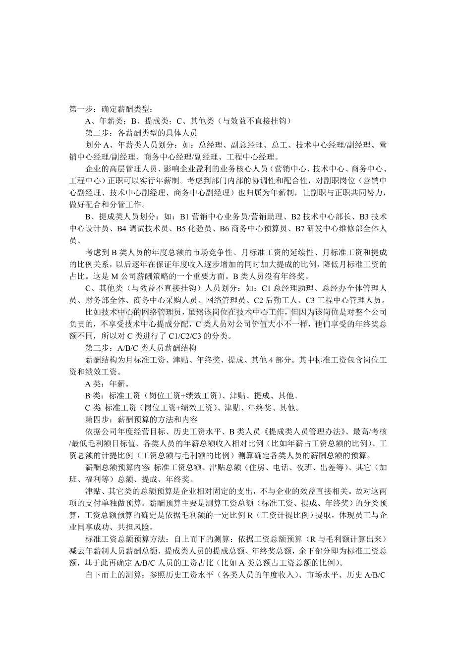 工资预算方法.doc_第1页