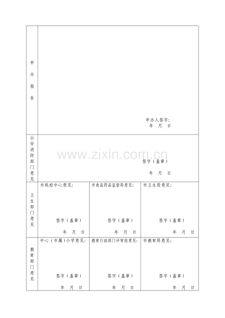 申办民办幼儿园审批表.doc_第3页