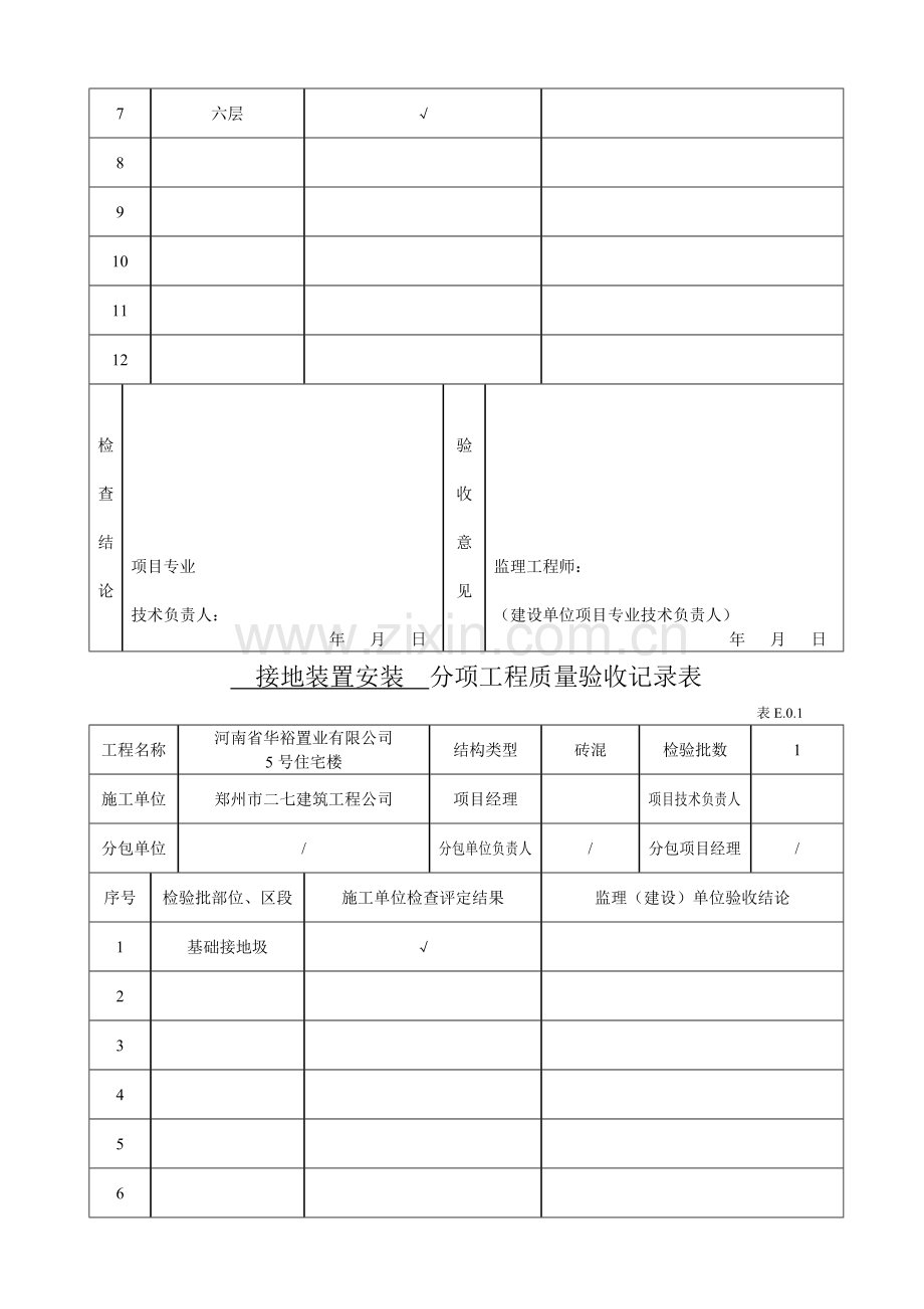 建筑电气分项工程质量验收记录.doc_第2页