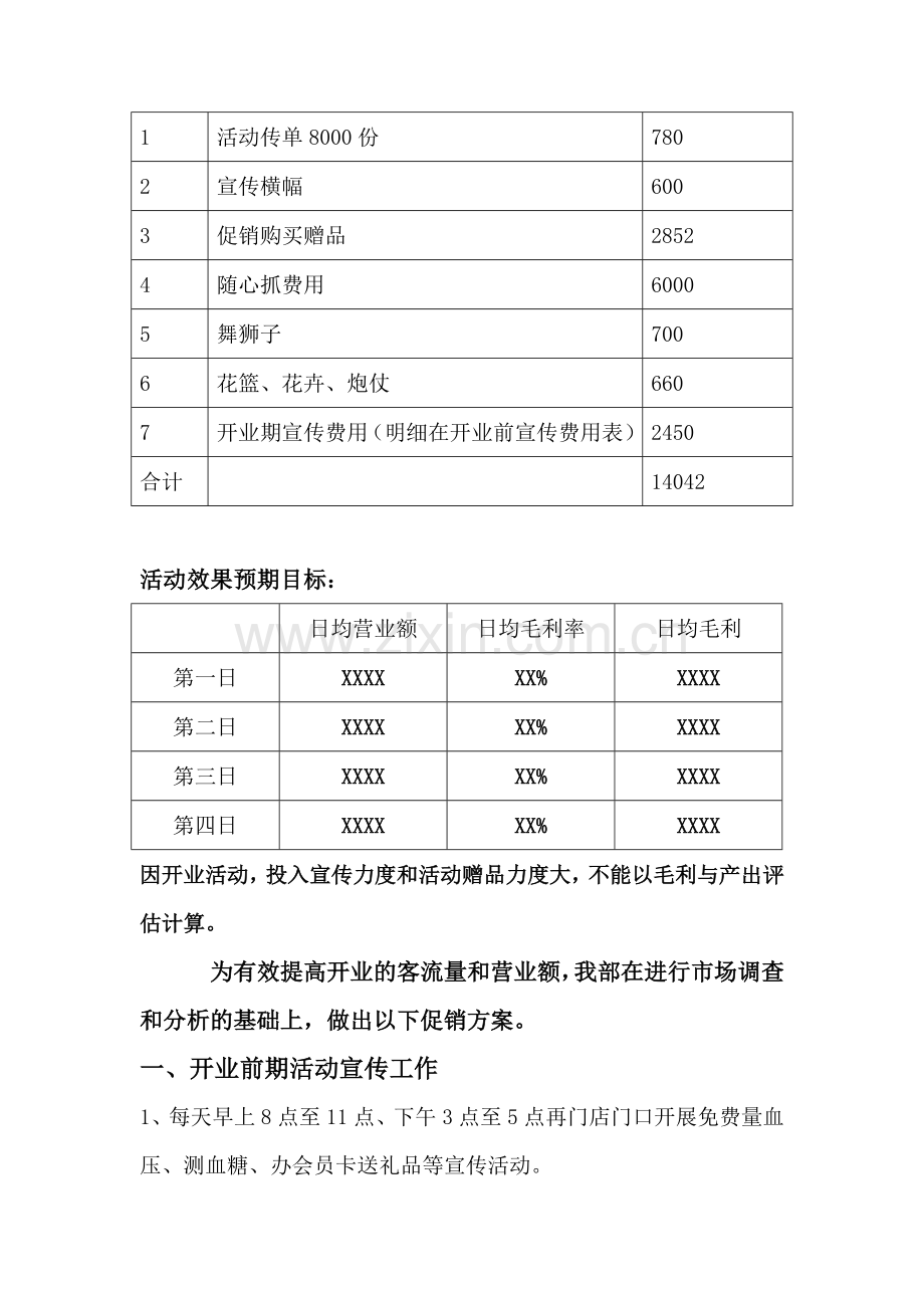 某某药店开业方案.doc_第2页