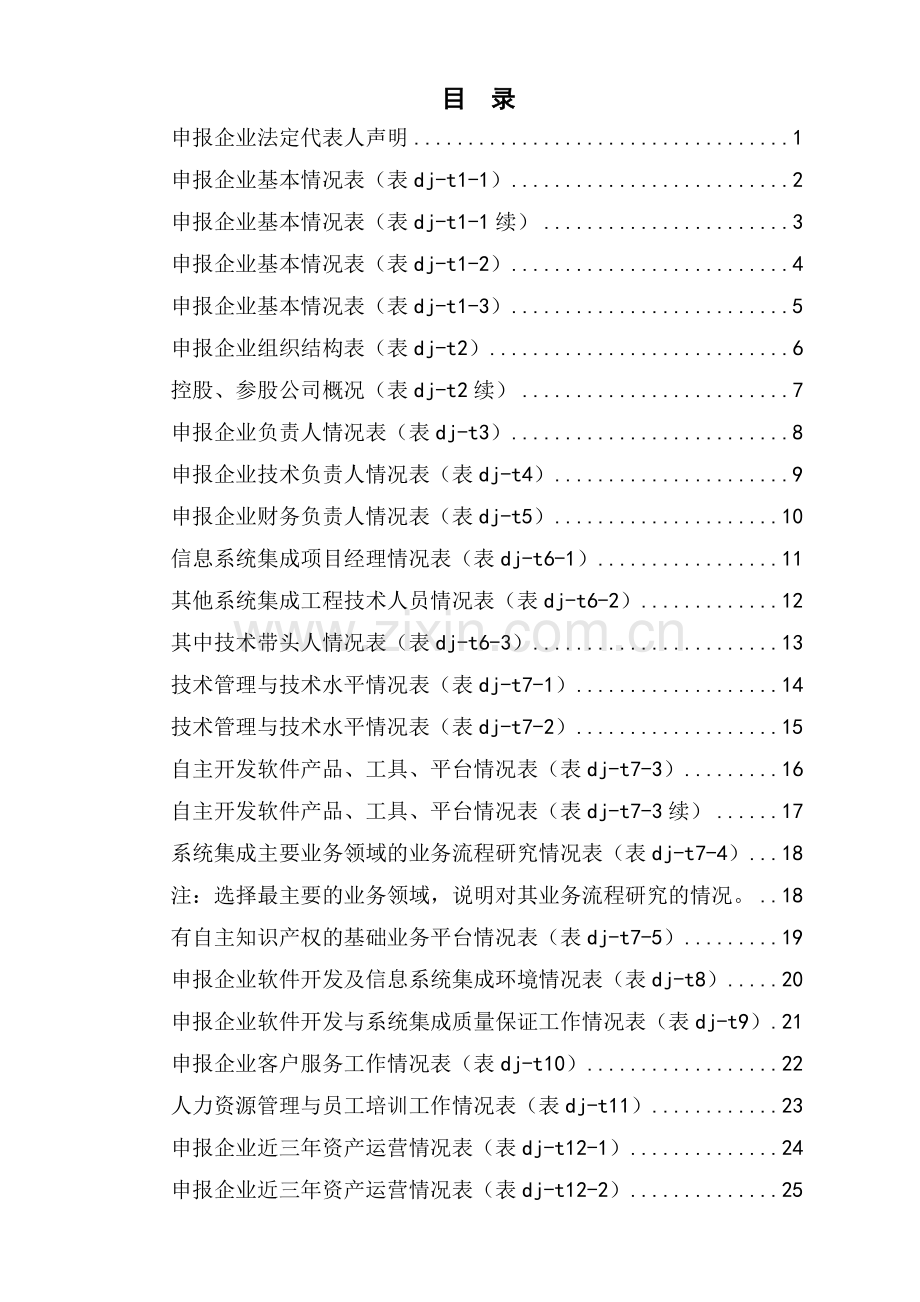 计算机信息系统集成资质申报表(1级V3.7).doc_第3页