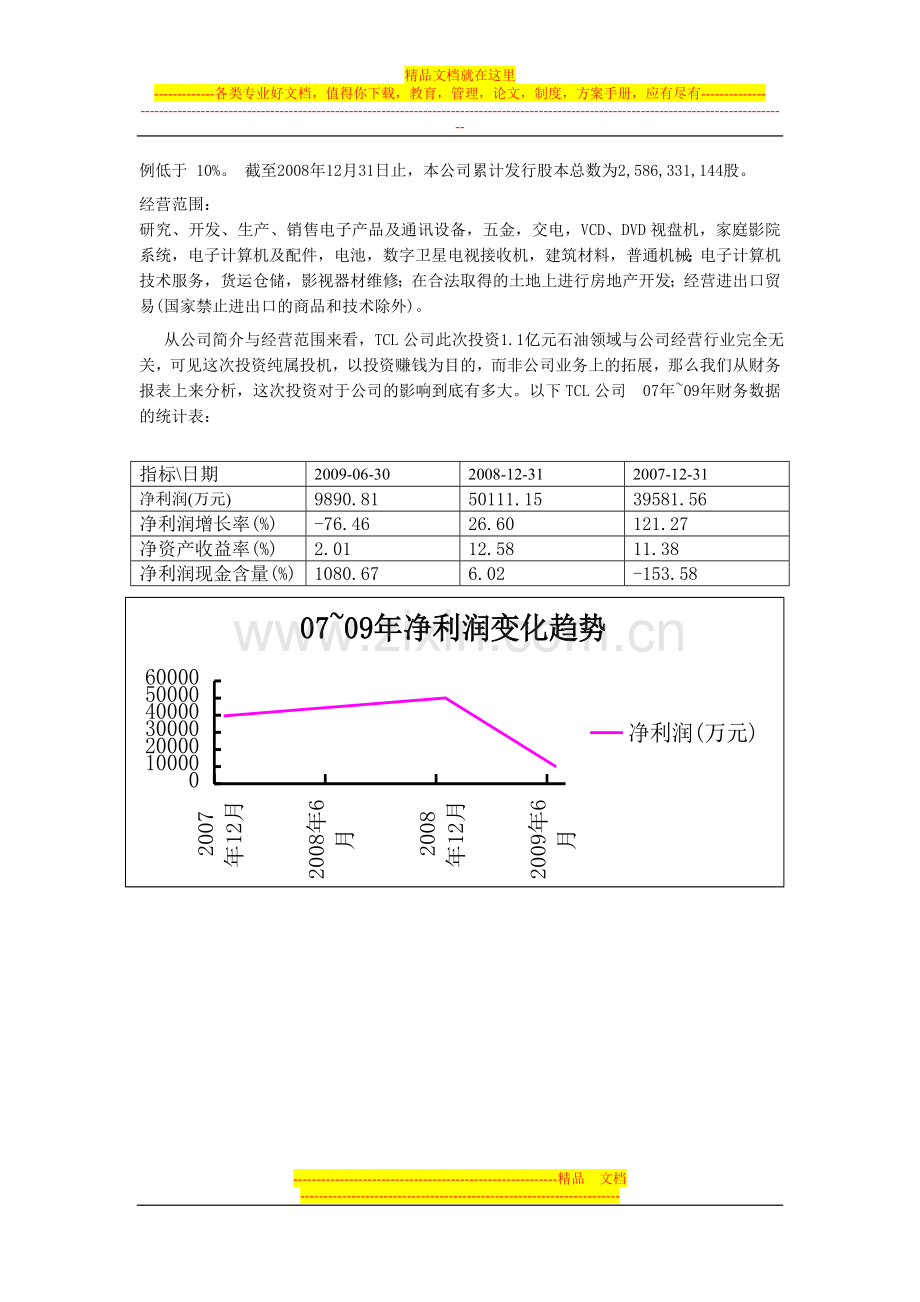 财务管理分析——TCL分析.doc_第2页