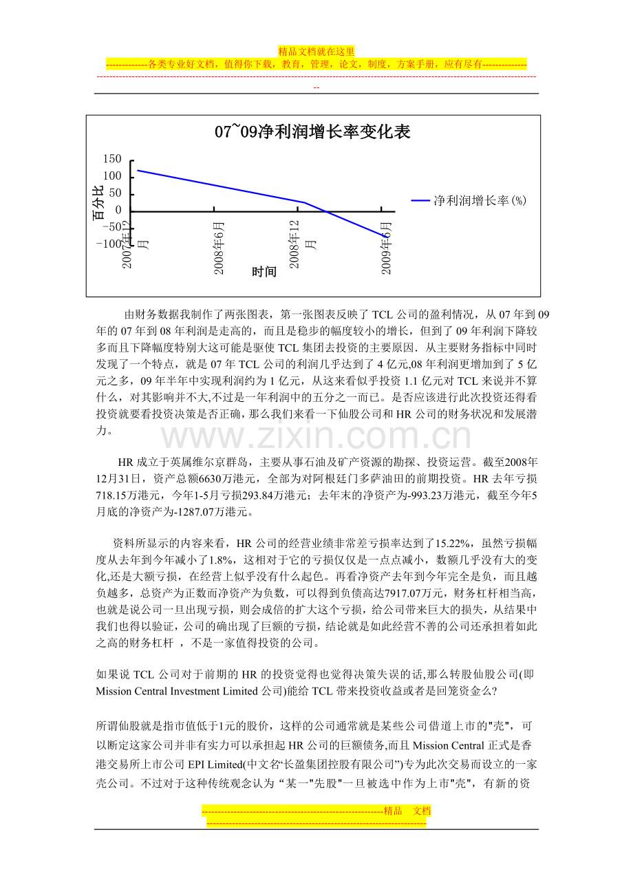 财务管理分析——TCL分析.doc_第3页