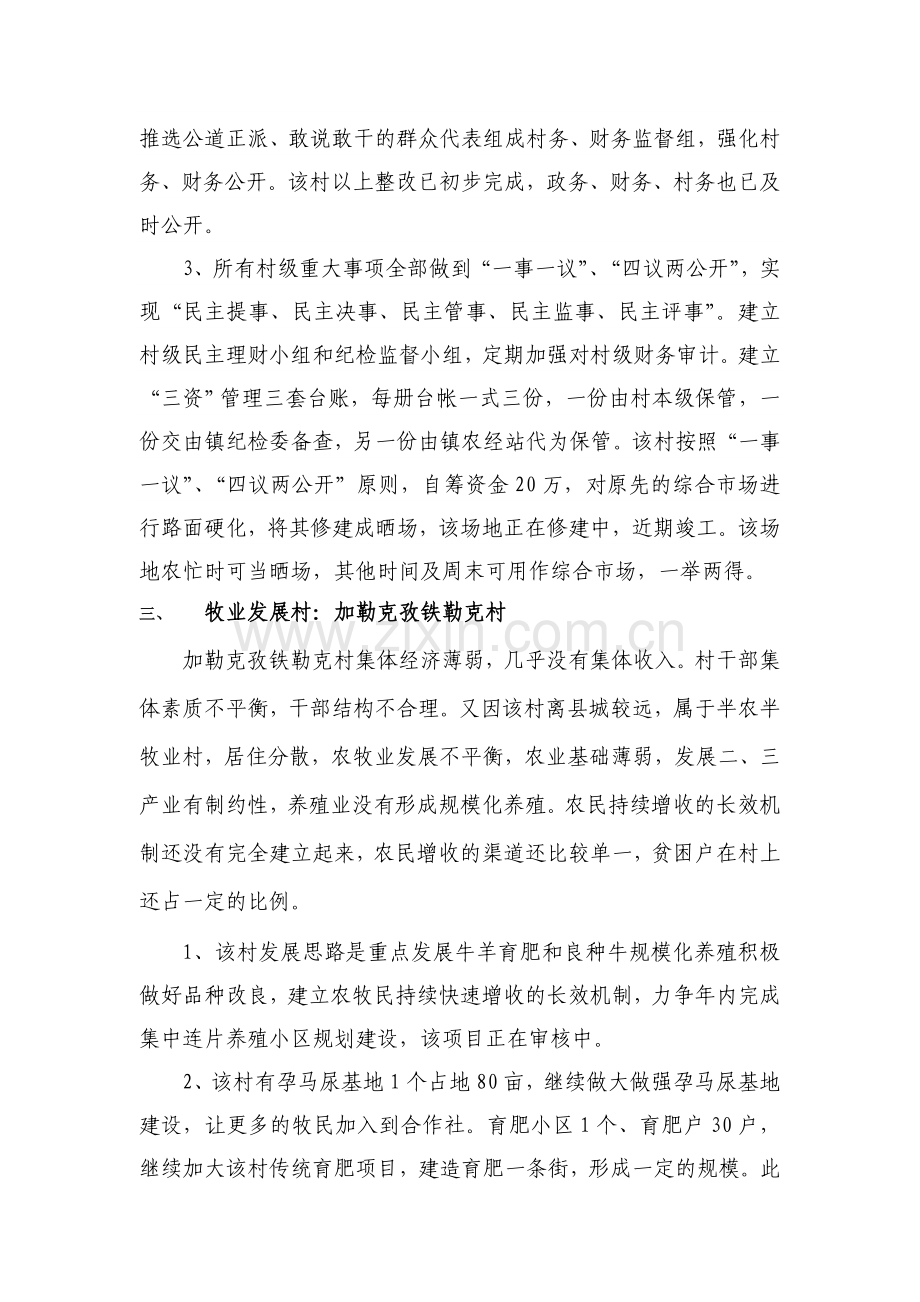 尼勒克镇农村党风廉政分类管理半年工作总结.doc_第3页