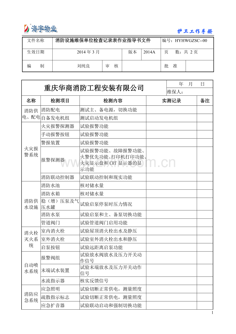 02消防设施维保作业指导书-doc-2.doc_第1页