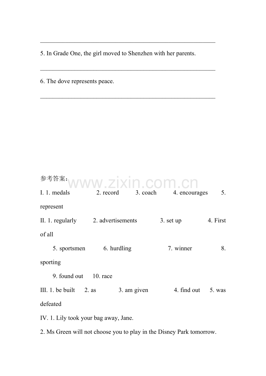 九年级英语上学期单元达标检测题9.doc_第3页