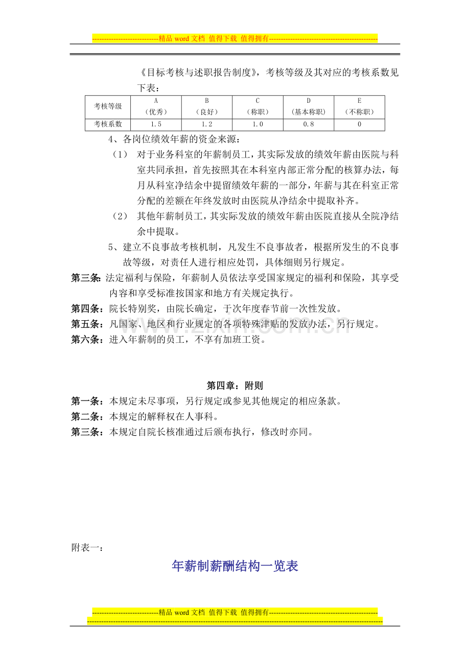 年薪制人员薪酬管理制度.doc_第3页