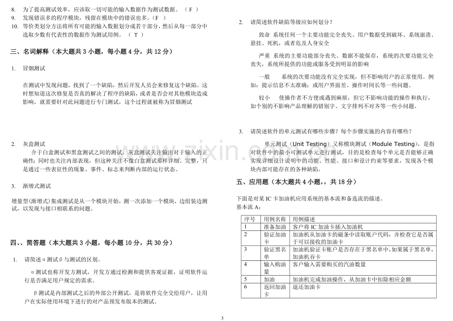 2014期中考试《软件测试.doc_第3页