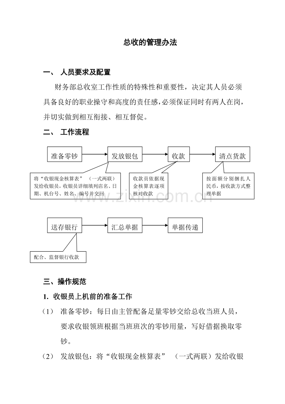 总收的管理办法.doc_第1页