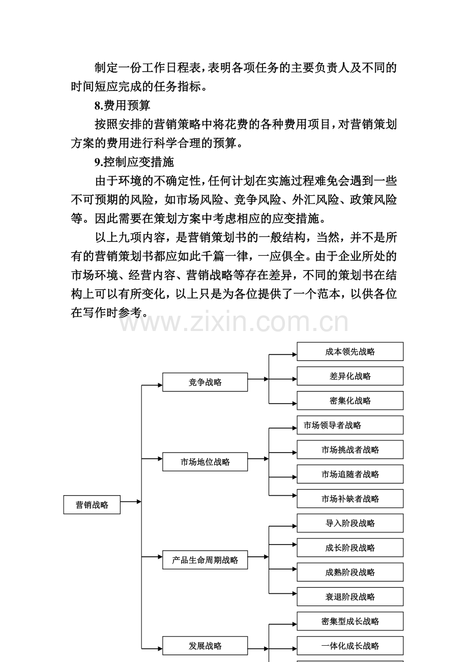 营销策划书的结构.doc_第3页