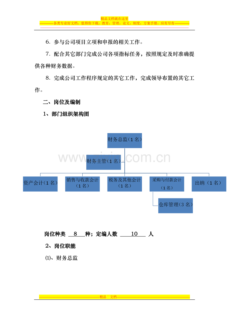 财务管理部职能.docx_第3页