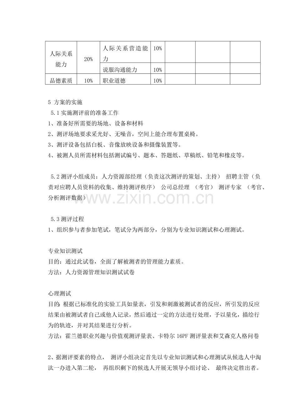 公司人力资源总监测评方案的设计与实施.doc_第3页