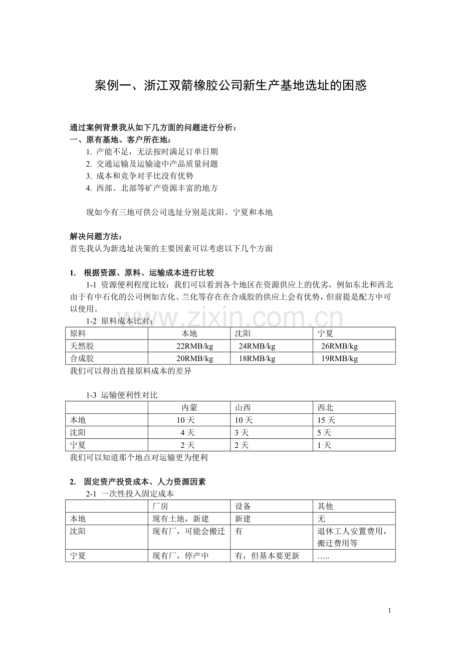 运营管理作业.doc_第1页