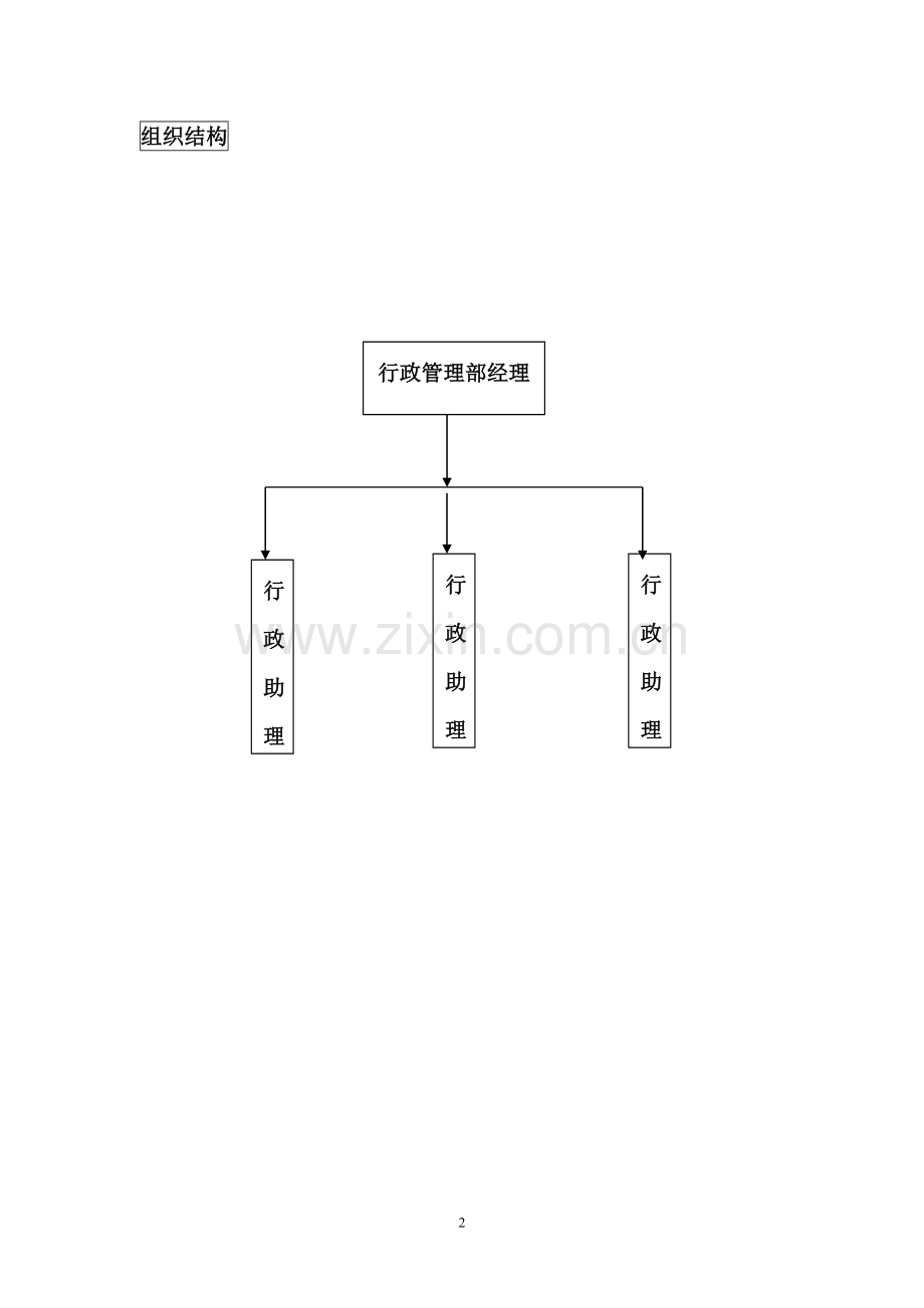 行政部内部管理制度仅供参考.doc_第2页