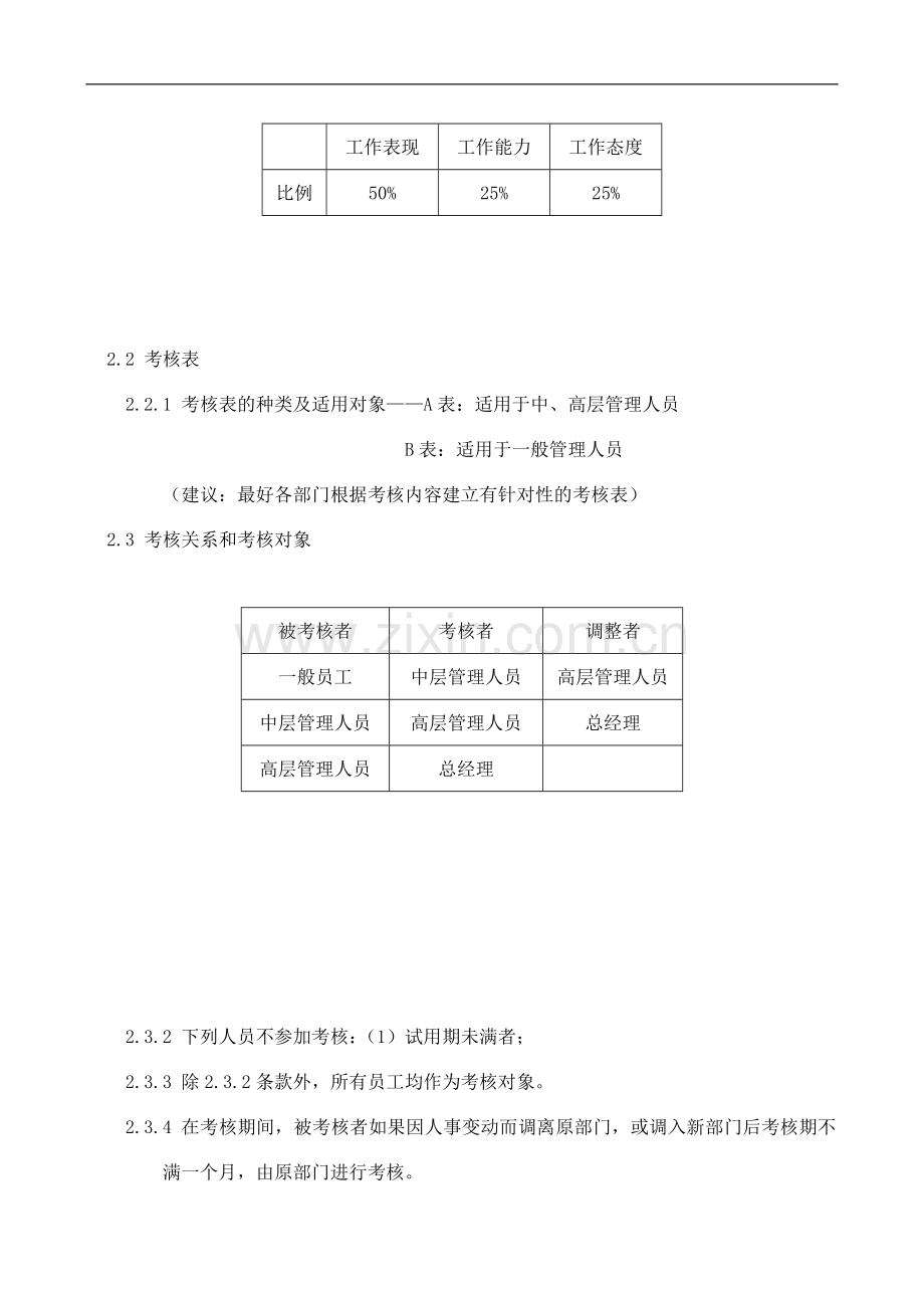 永宏公司员工绩效考核实施方案1..doc_第2页