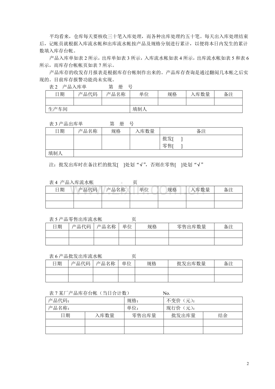 库存管理信息系统的分析、设计和实施.doc_第2页