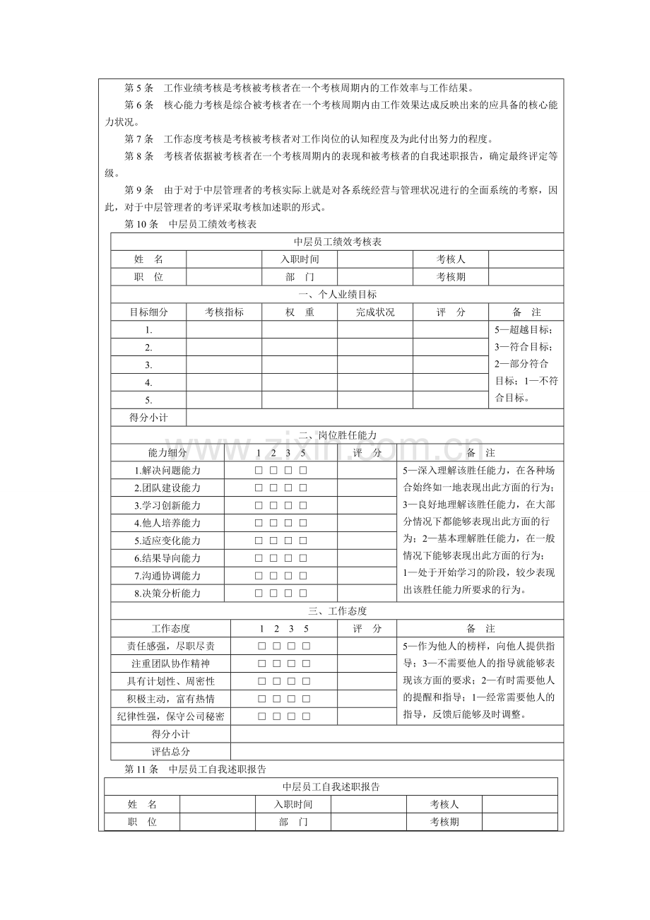 中高层人员绩效考核管理制度.doc_第2页