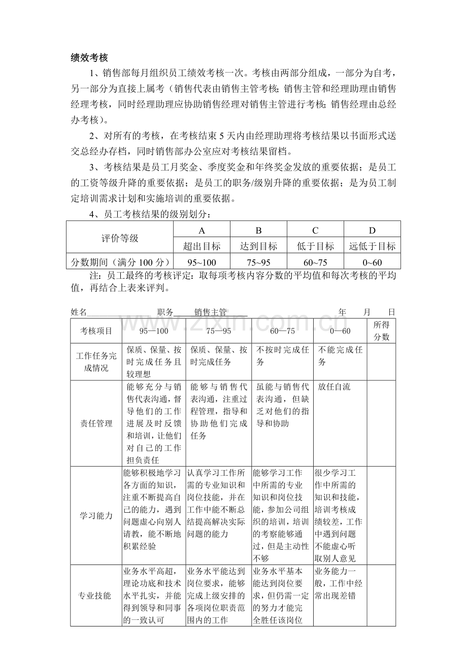 主管绩效考核..doc_第1页