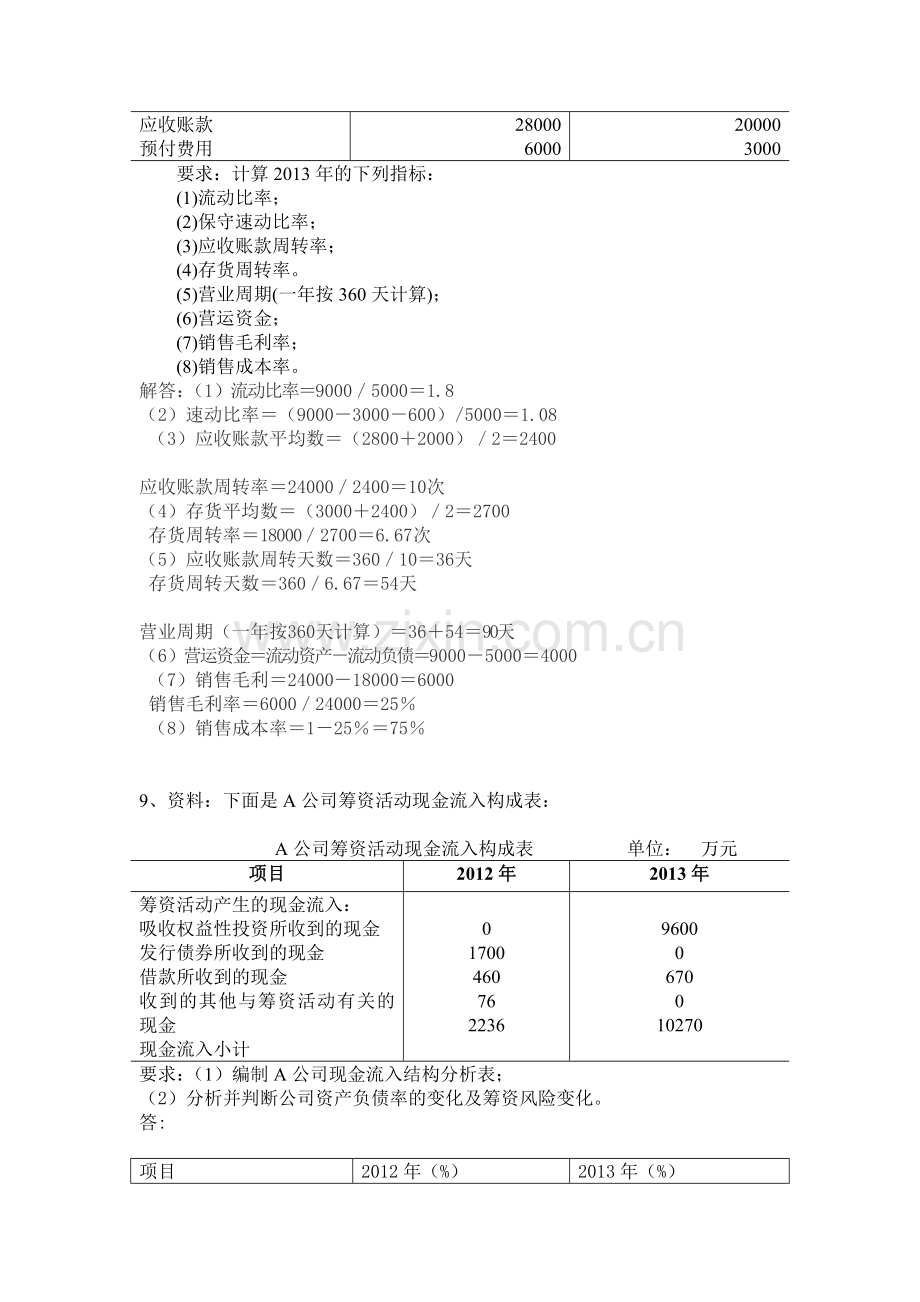 财务报表分析平时作业.doc_第3页