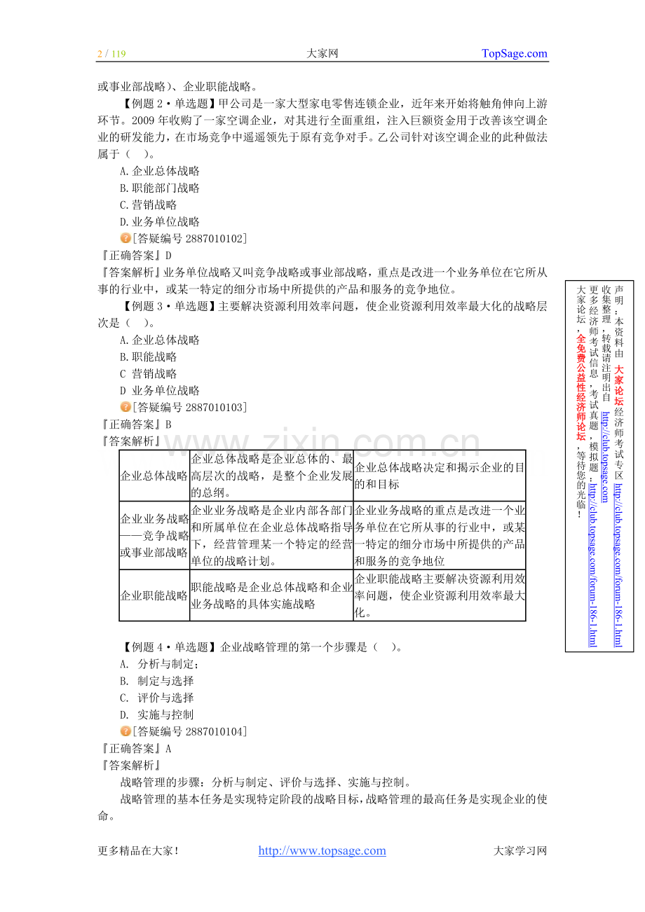 工商管理讲义下载-2011年经济师考试-习题班-全-目录版.doc_第2页