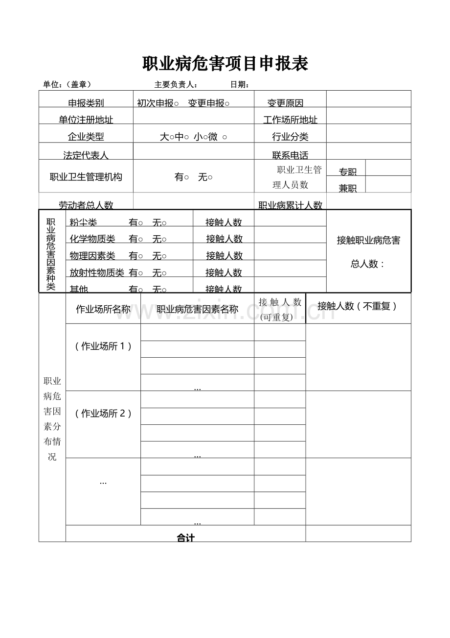 解读《职业病危害项目申报办法》国家安全生产监督管理总局令第48号.doc_第3页