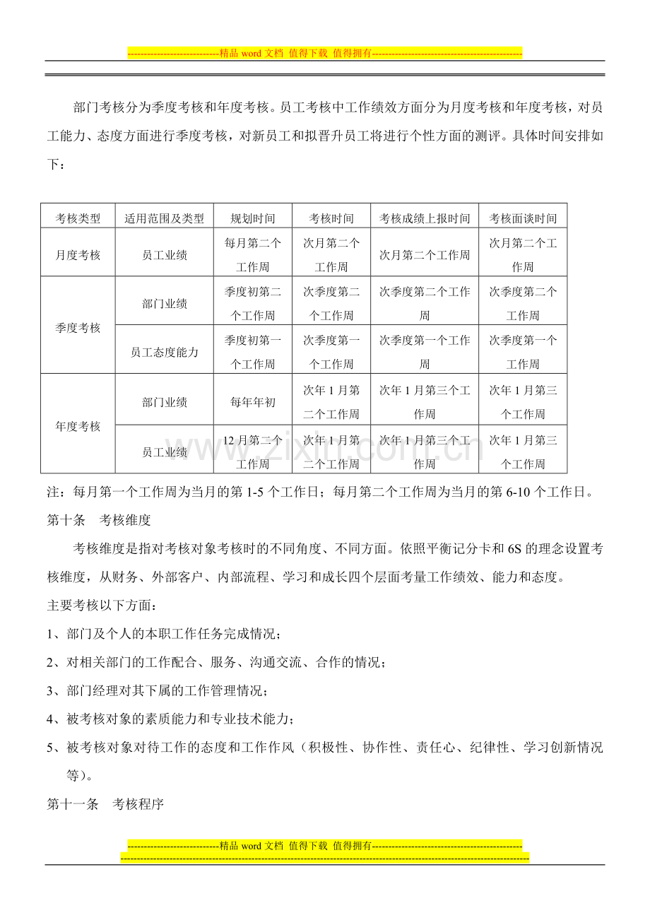 新疆天海粮油工业有限公司绩效考核制度..doc_第3页