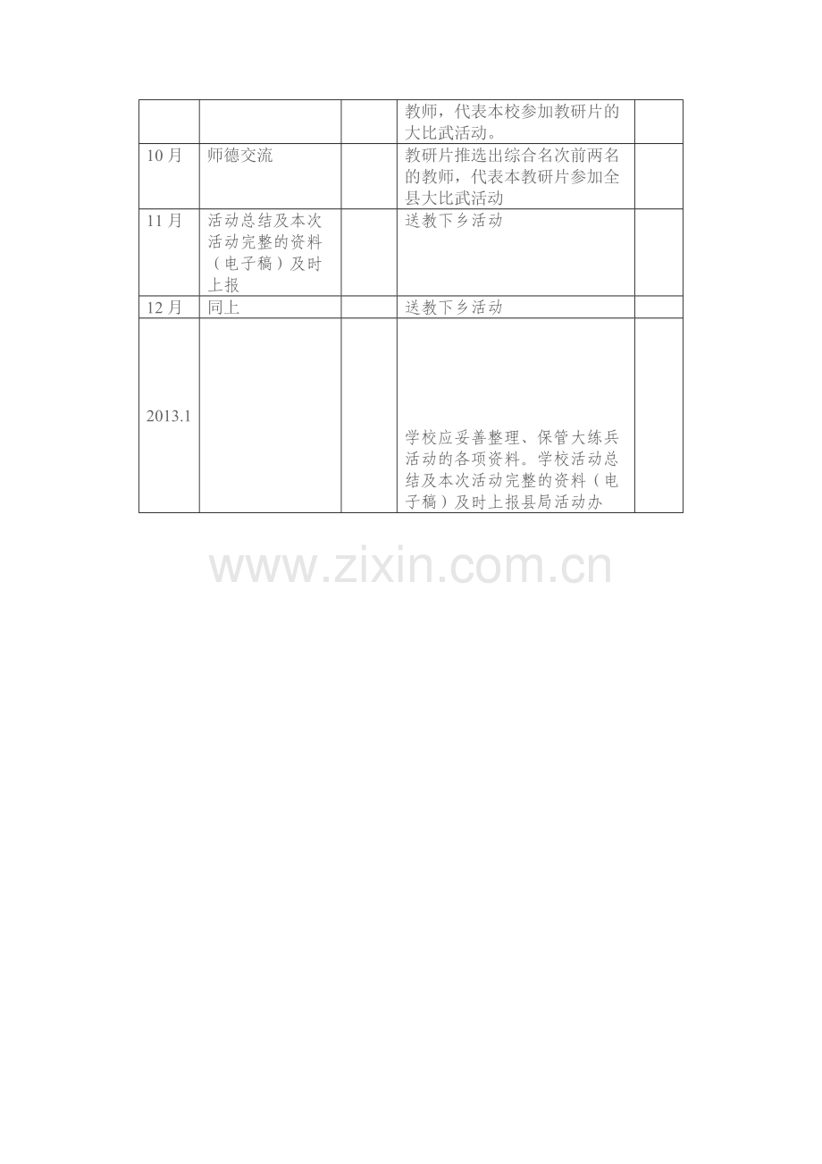 城东中学师德教育暨第六届岗位大练兵活动日程安排.doc_第3页