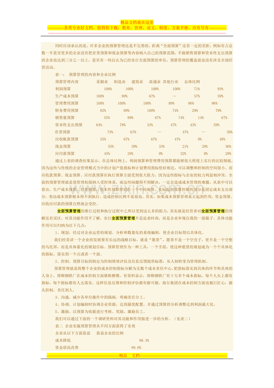 浅谈推行全面预算管理的意义.docx_第2页