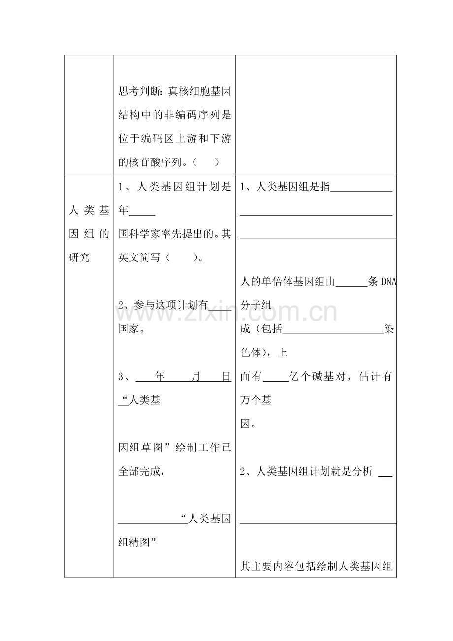 高二生物下册知识点综合训练题2.doc_第3页