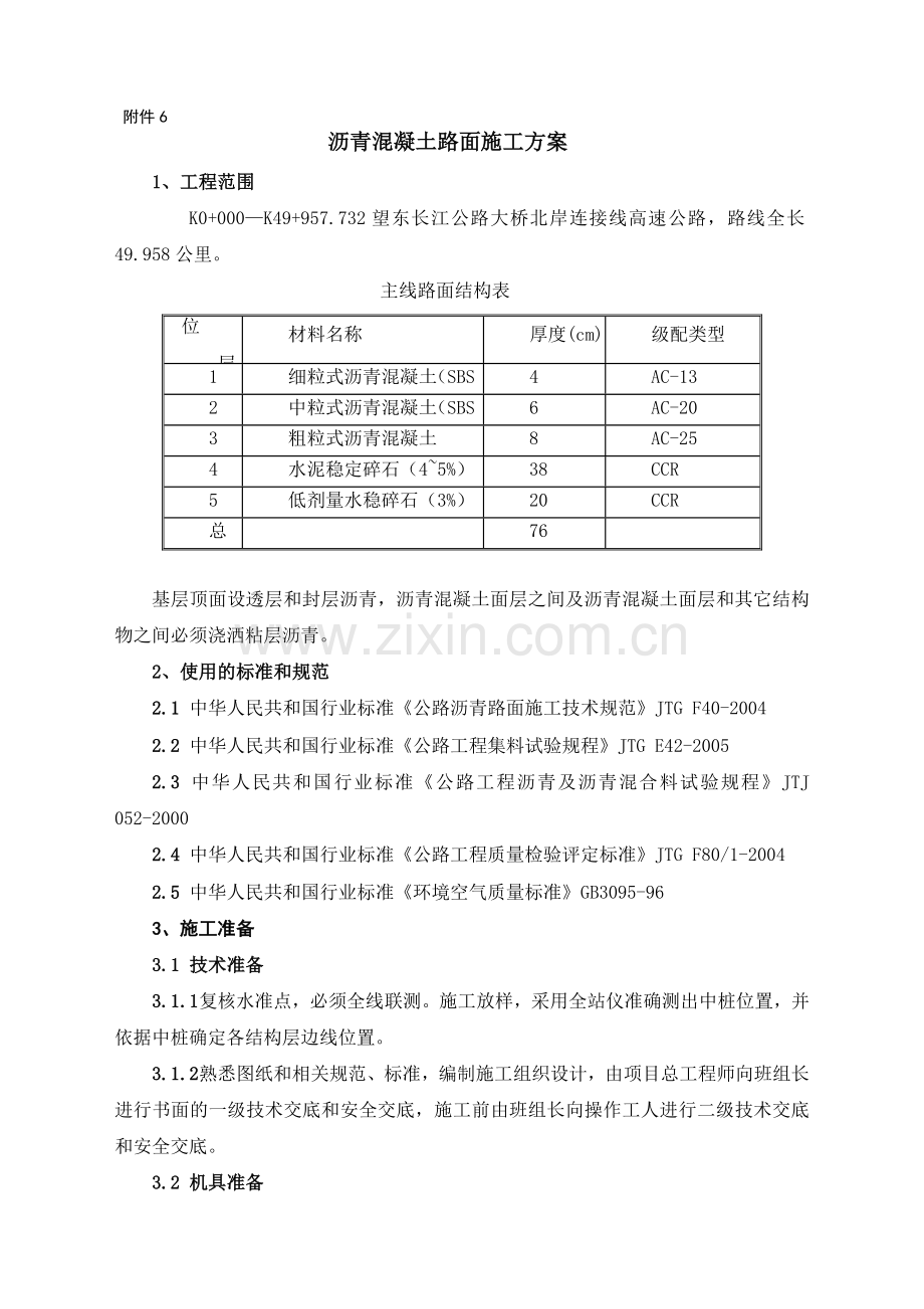 6-沥青混凝土路面施工方案.doc_第1页