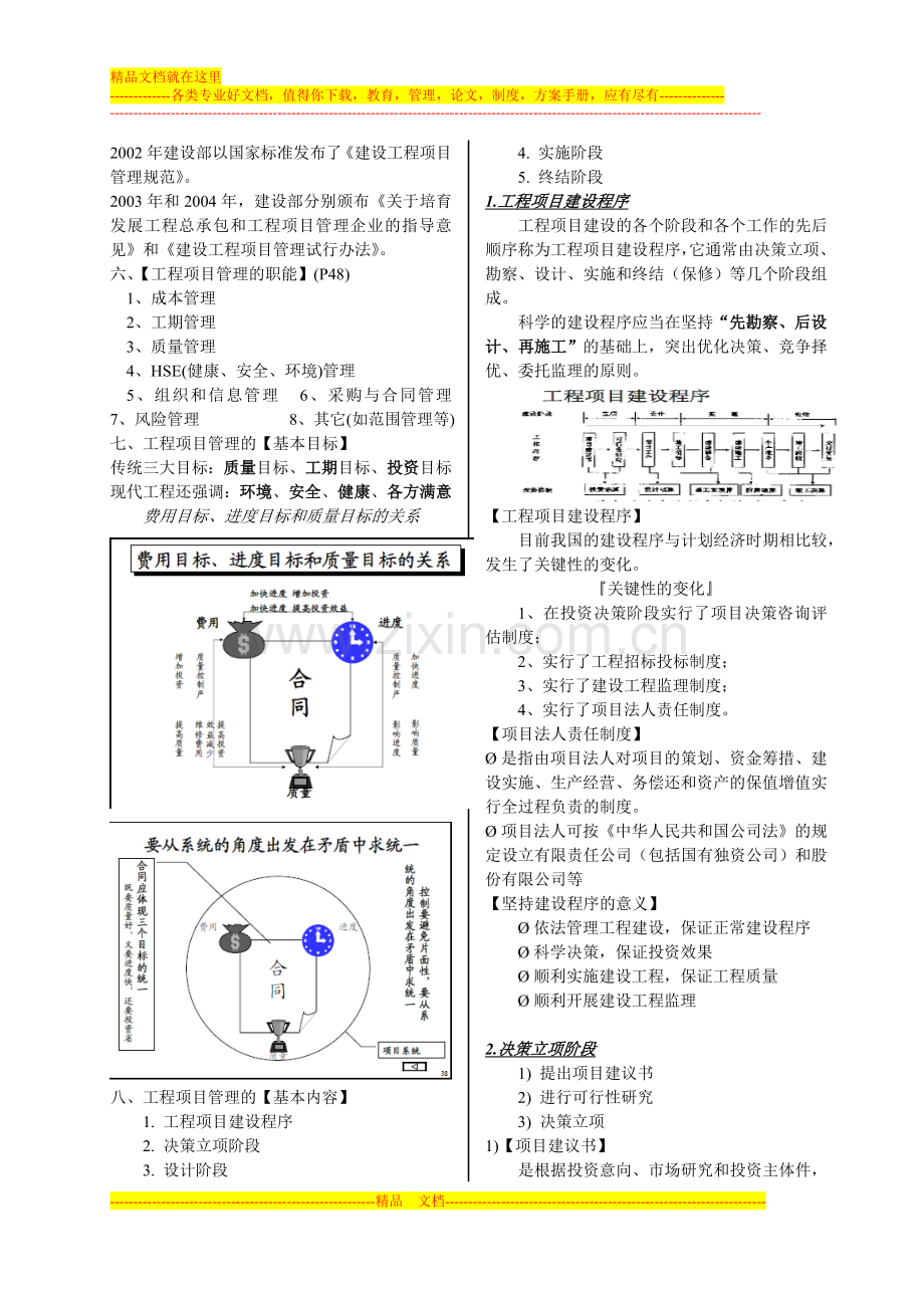 工程项目管理总结(完整版).doc_第3页