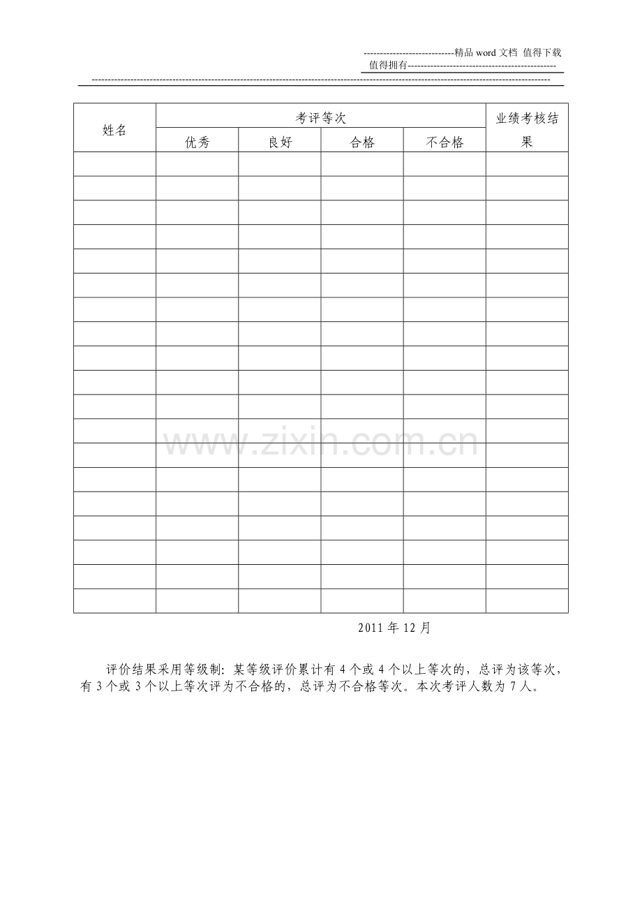 教辅后勤人员工作业绩考核方案..doc_第2页