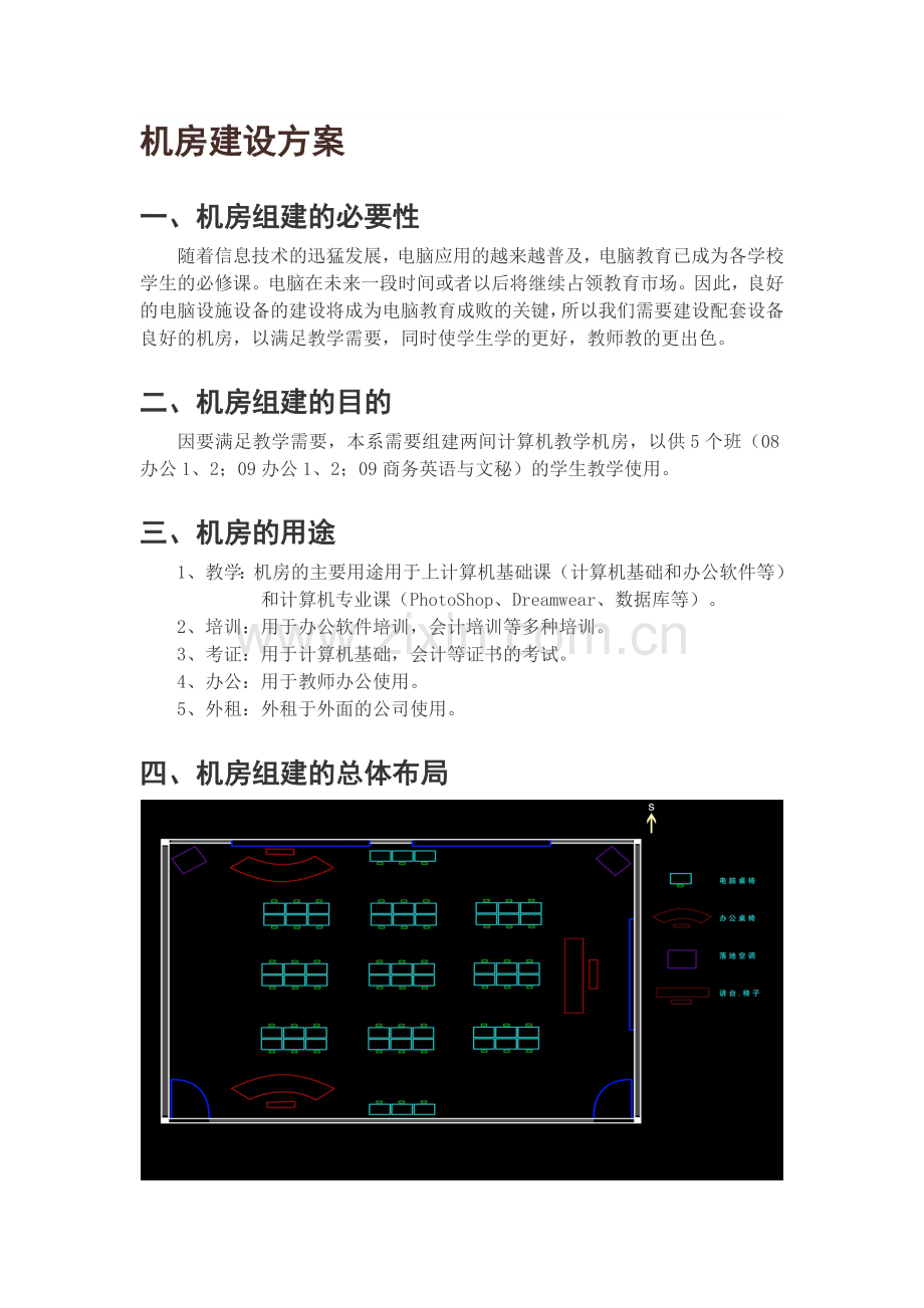 机房建设方案完整版.doc_第1页