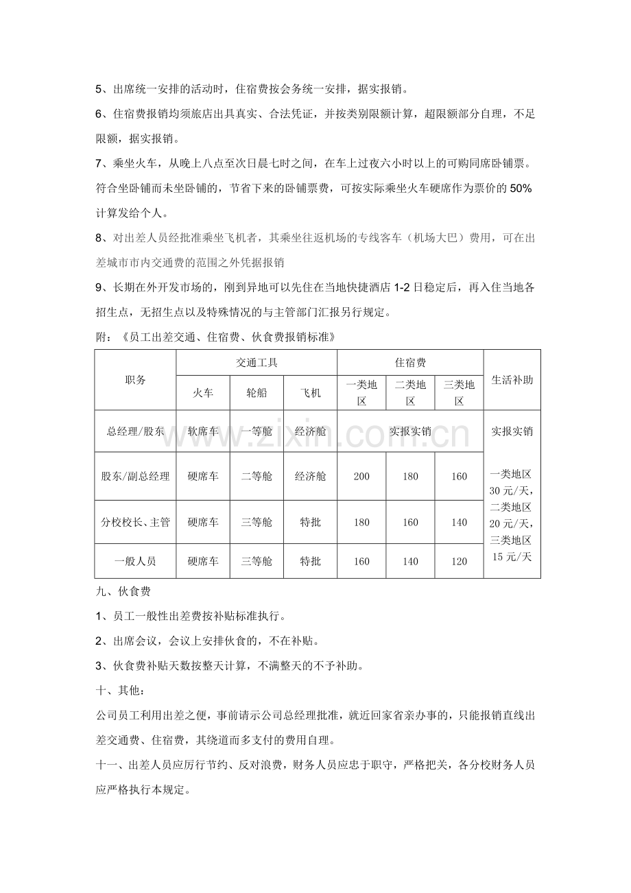 差旅费报销管理规定..doc_第3页