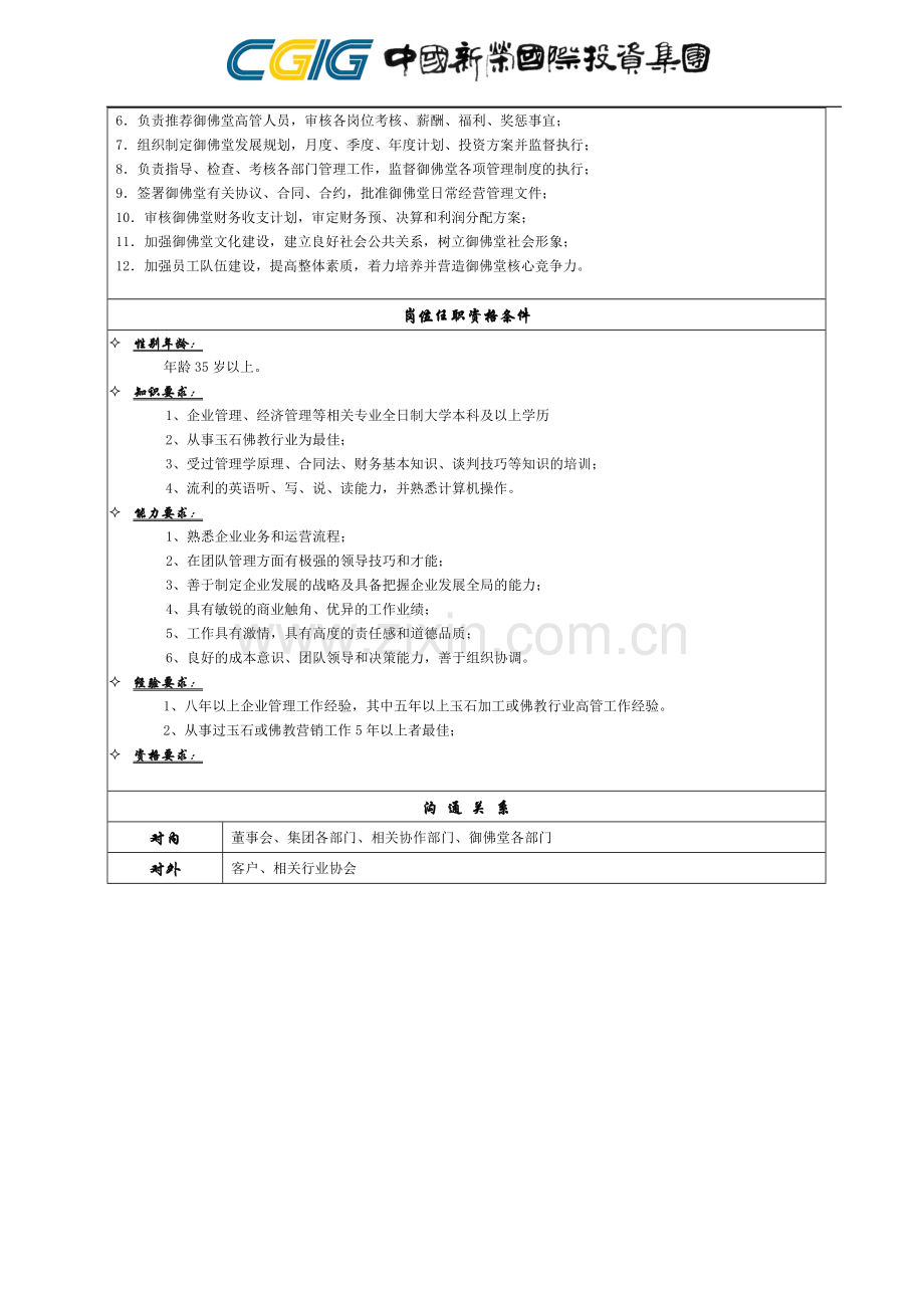 策划总监岗位说明书.doc_第3页