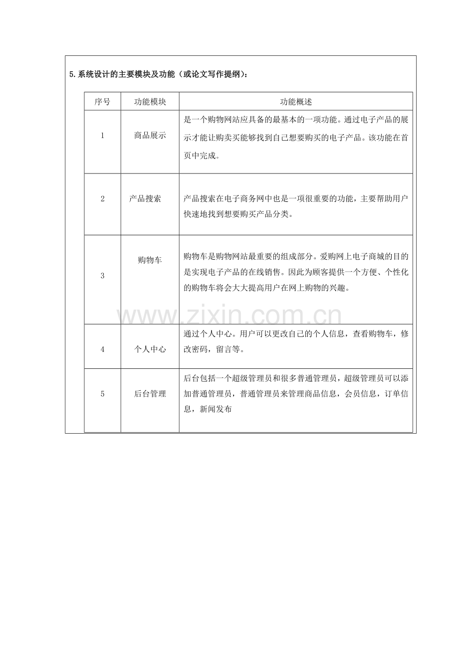 网上购物商城毕业设计开题报告.doc_第3页