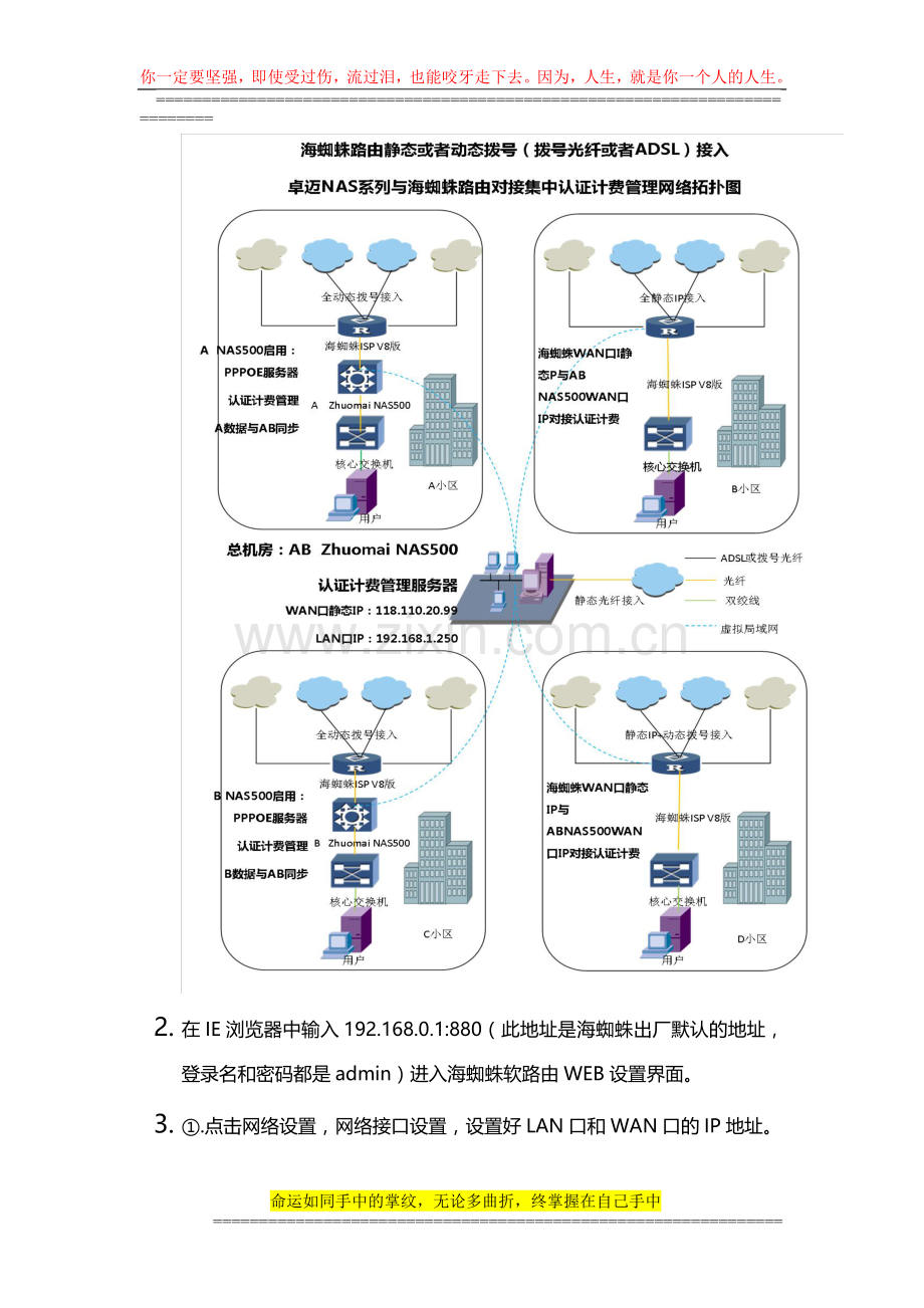 卓迈NAS系列和R系列与海蜘蛛对接操作手册V1.0.doc_第2页