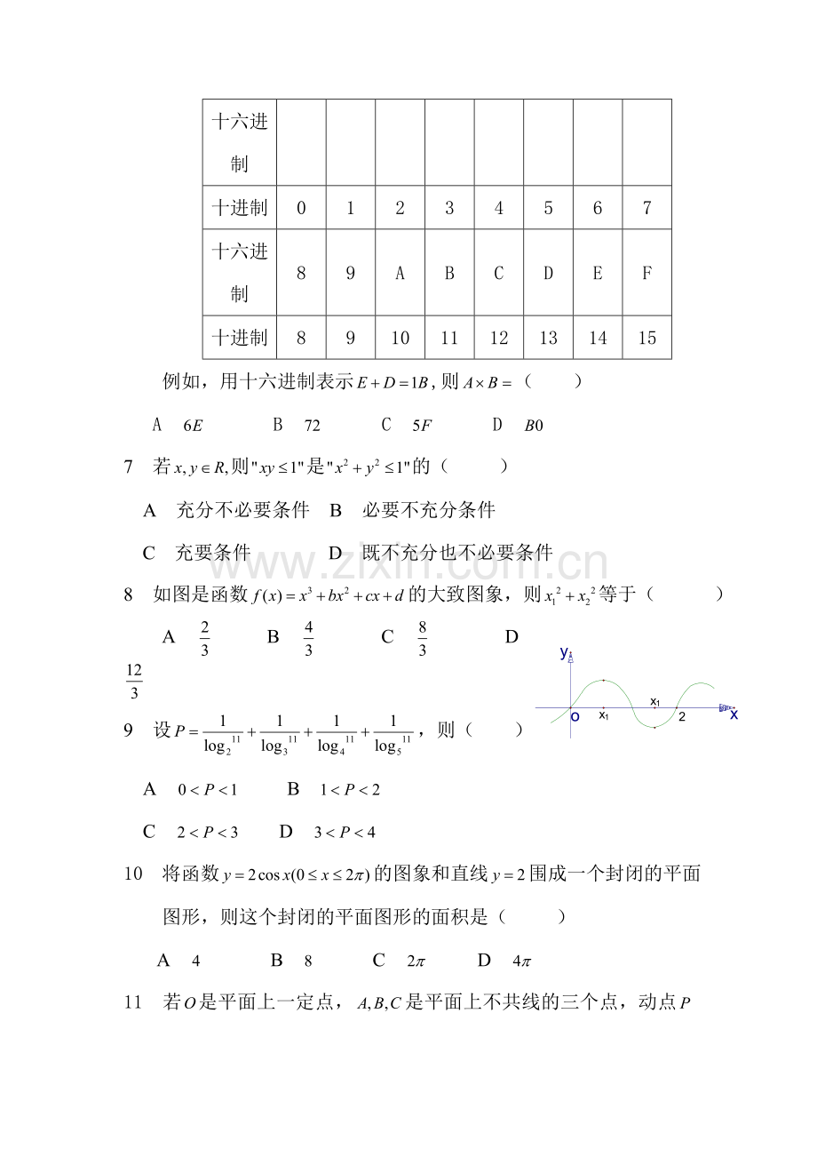 高三数学单元知识点复习试题17.doc_第2页