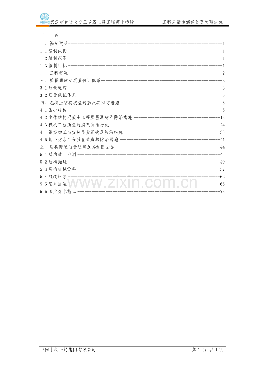 十标施工质量通病预防措施及处理.doc_第1页